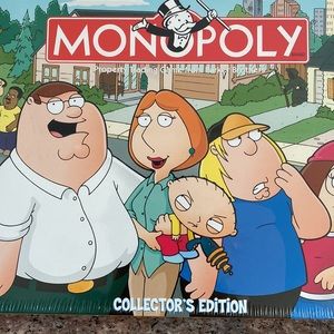 Monopoly NEW Family Guy Collector’s edition SEALED NIB ages 8+ with tokens